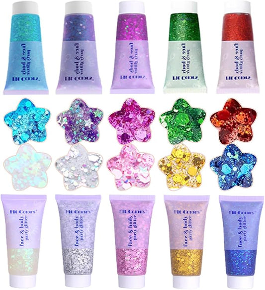OnePearl face glitter for festivals image for beauty-focused consumers