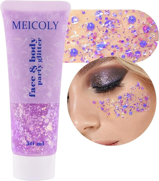 OnePearl face glitter for festival season image for beauty-focused consumers