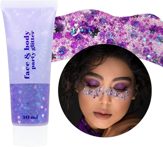 OnePearl face glitter for festivals image for beauty-focused consumers