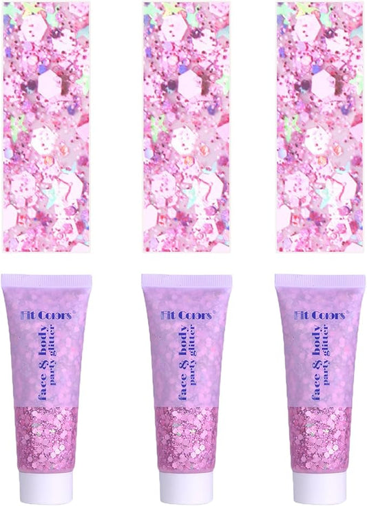 OnePearl festival glitter makeup image for beauty-focused consumers
