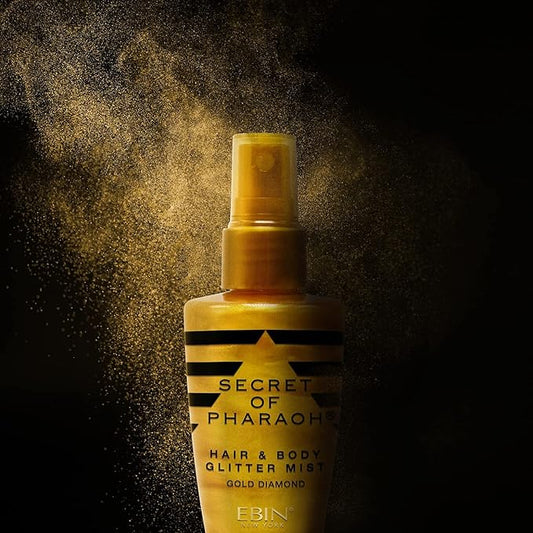 OnePearl gold glitter mist image for beauty-focused consumers