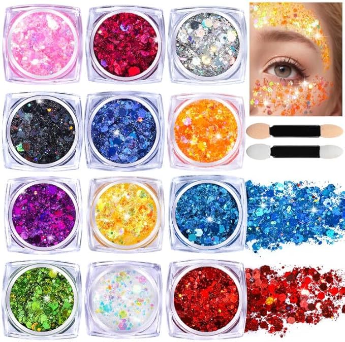 OnePearl face glitter for festivals image for beauty-focused consumers