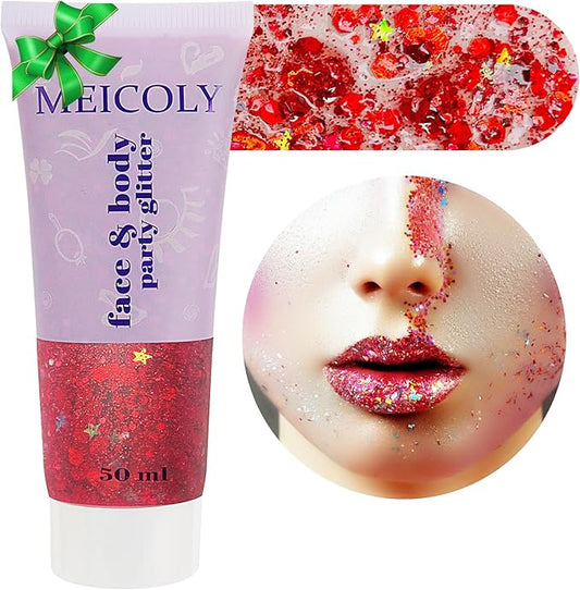 OnePearl face glitter for holiday parties image for beauty-focused consumers