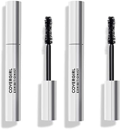 COVERGIRL - Exhibitionist Mascara, Volumizing, Easy Glide, No Smudge, 100% Cruelty-Free (Pack of 2)