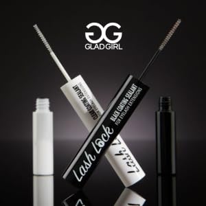 GladGirl Lash Lock Clear Coating Sealant for Eyelash Extensions - Ultimate Aftercare - Long-Lasting, Waterproof, Enhances Shine, Protects & Extends Lash Life, 4ml