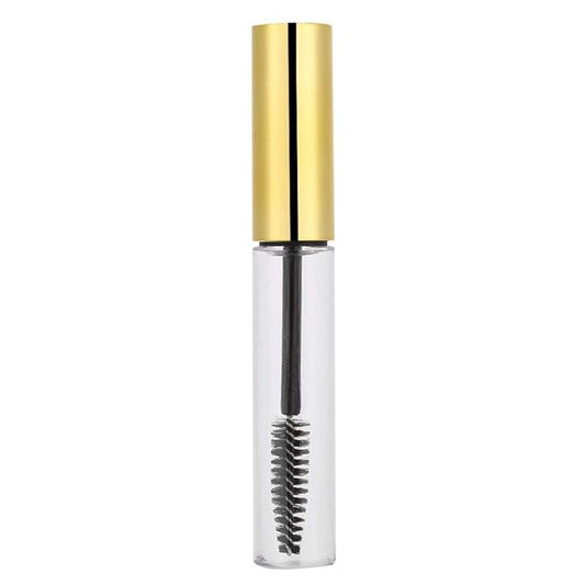 5 Colors 10ml Empty Mascara Tube with Eyelash Wand, Portable Refillable DIY Container Mascara Brush for Home and Travel
