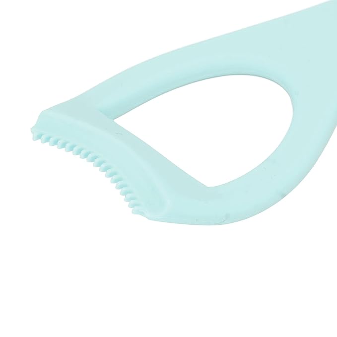 Silicone Stencil Makeup, Mascara Guard Upper Lower Eye Tape Lash Mascara Guard Applicator Eyelash Comb Cosmetic Tool,Detachable (Green)
