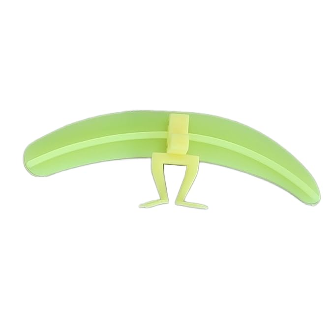 Eyelash Separator, Silicone Lash Extension Tool for Beginners Professional, Washable Reusable, Efficient Isolation Helper with 3 Colors (Yellow)