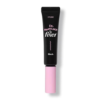 ETUDE Dr. Mascara Fixer #02 Black | Long-Lasting Smudge-Proof Mascara Fixer with Care Effect | Eyelash Primer | Korean Makeup, Kbeuaty, Perfect for Gift
