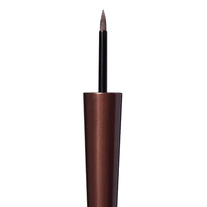 Almay Liquid Eyeliner, Waterproof, Fade-Proof Eye Makeup, Easy-to-Apply Liner Brush, 224 Brown Topaz, 0.08 Oz