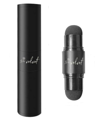 VELVET Double Sided Eyebrow Stamp and Stencil Kit Medium Brown and Light Brown