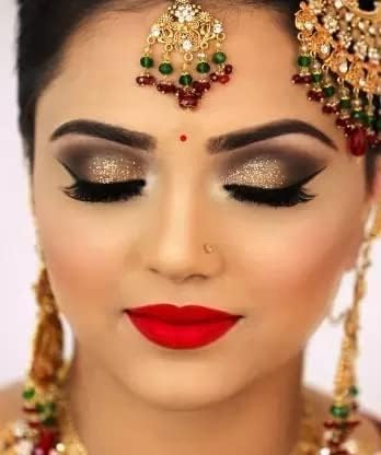Premium Velvet Round KumKum Bindi Indian Daily Use Forehead Bindi Round Dot Tattoo Body Art Sticker craft decor belly decor forehead decor body jewelry (Red)