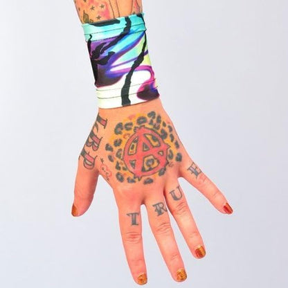 Tat2X Ink Armor Premium Wrist 3" Tattoo Cover Up Sleeve - Super Comfy - U.S. Made(single wrist cover sleeve)