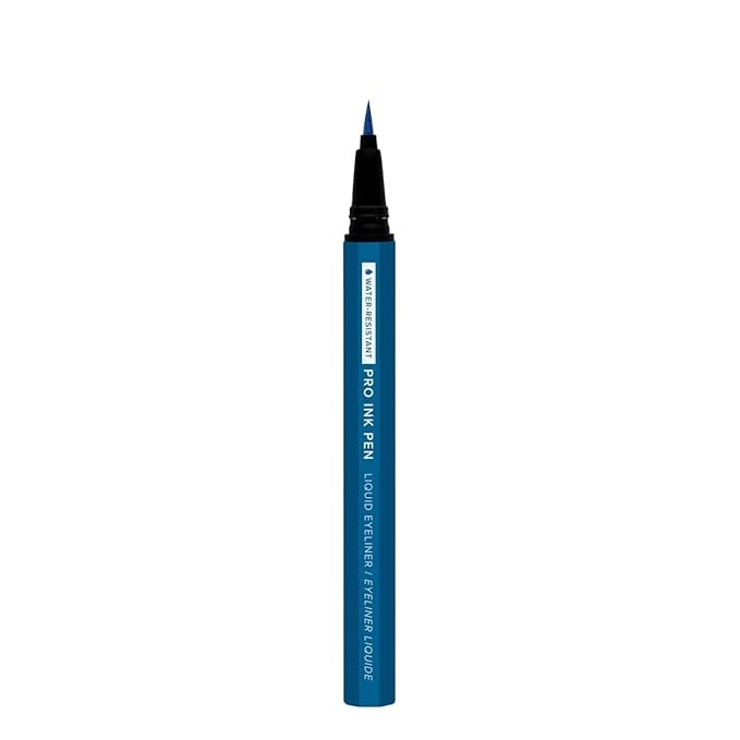 Absolute New York Pro Ink Eyeliner; Rich and Fluid, Effortlessly Glides a Flake, Smudge and Transfer-Resistant Vegan Formula (MEIP04 Ocean Blue)