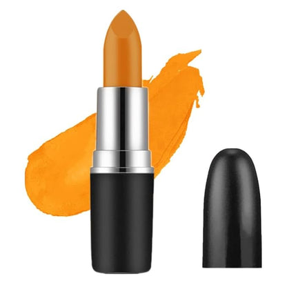 Mysense Orange Face Body Paint Stick, Eye Black for Baseball Softball Football Lacrosse, Cream Facepaint for Halloween Costume SFX Pumpkin Cosplay Makeup