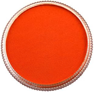OPHIR Face Painting-30g Face Paint Body Paint Kit Basic Color Pigments for Halloween Stage Makeup Adults & Children Kids, Water Base, Easy to Clean (Orange)