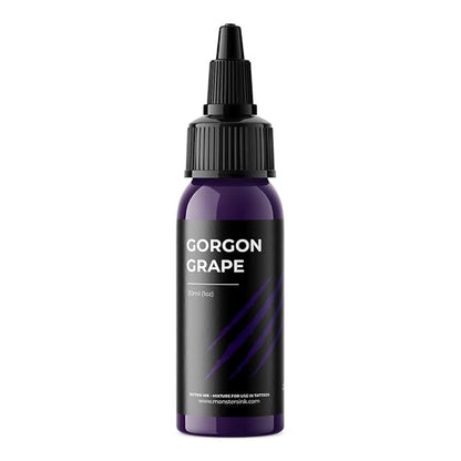 Purple Tattoo Ink by Monsters Ink Tattoo, Gorgon Grape Purple Tattoo Ink 30ml