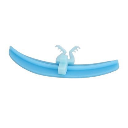 Eyelash Separator, Silicone Lash Extension Tool for Beginners Professional, Washable Reusable, Efficient Isolation Helper with 3 Colors (Blue)