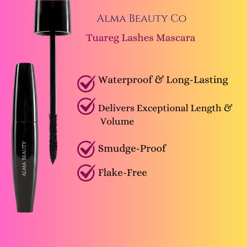 Co Tuareg Lashes Waterproof Mascara, Exceptional Definition, Length, Volume