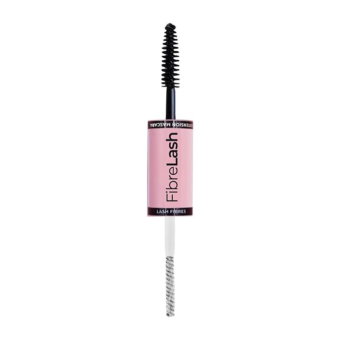 MCoBeauty Double Ended 3 Step Fibrelash, Increases Lash Length by 3-5mm, Clump-Free Mascara, Brush-on Lash Fibres, Vegan, Cruelty Free Cosmetics