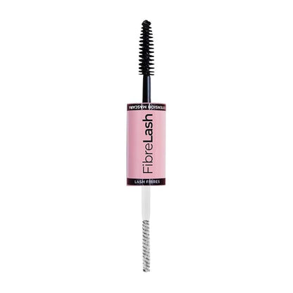 MCoBeauty Double Ended 3 Step Fibrelash, Increases Lash Length by 3-5mm, Clump-Free Mascara, Brush-on Lash Fibres, Vegan, Cruelty Free Cosmetics