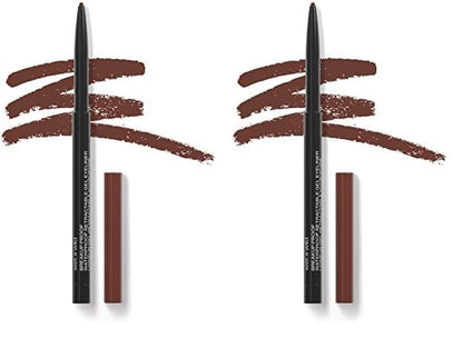 wet n wild Breakup Proof Gel Eyeliner - Retractable, Waterproof, Smudge-Resistant - Cruelty-Free & Vegan - Brick Brown (Pack of 2)