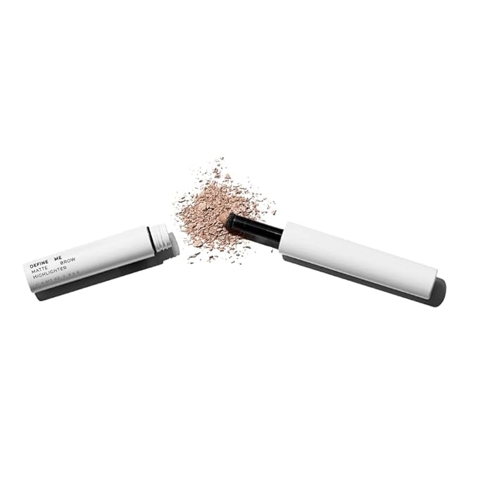 MADLUVV Define Me Eyebrow Highlighter, Last All Day, Accentuate Arches for Brighter Younger Looking Eyes, Universally Flattering for All Skin Shades, Hypoallergenic and Cruelty Free (Matte)