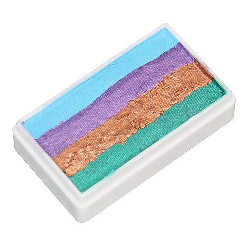 TAG Face and Body Paint - 1 Stroke Split Cake 30g - Custom, Pavo Real