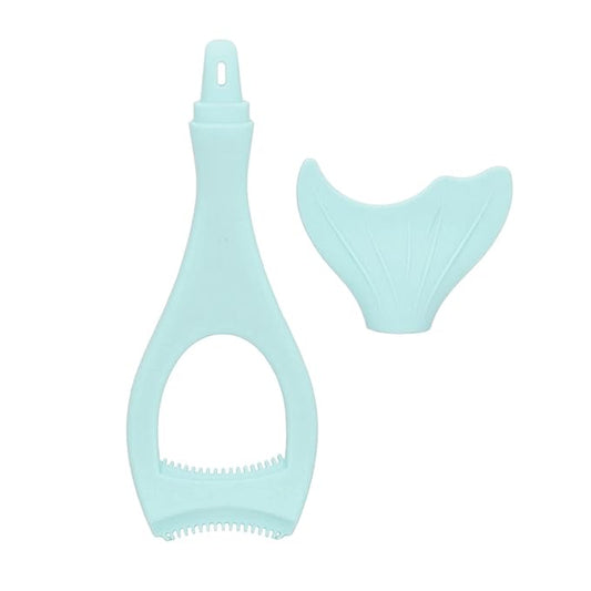Silicone Stencil Makeup, Mascara Guard Upper Lower Eye Tape Lash Mascara Guard Applicator Eyelash Comb Cosmetic Tool,Detachable (Green)