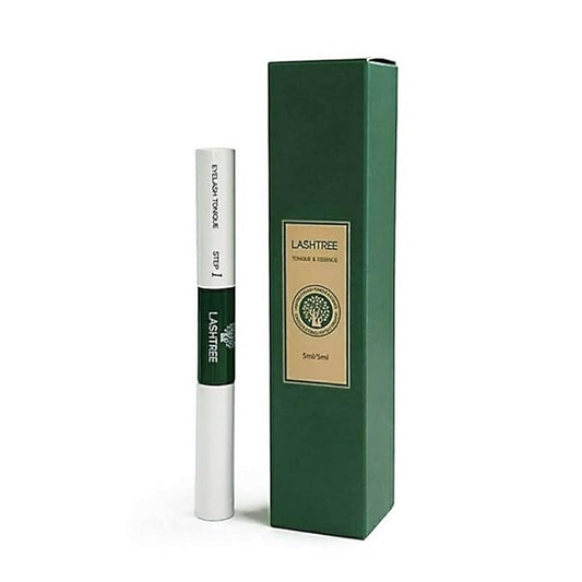 Eyelash Tonique + Essence Dual Type (5ml + 5ml) - Korean Premium Lash boost Serum for Longer, Fuller Thicker Lashes and Brows