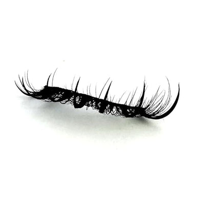 HBZGTLAD NEW 7pairs Cat eye Eyelashes 3D Natural False Lashes 5d Fluffy Soft Cross Manga Lashes Wispy Natural Eyelash Extension Makeup (DT02-6)