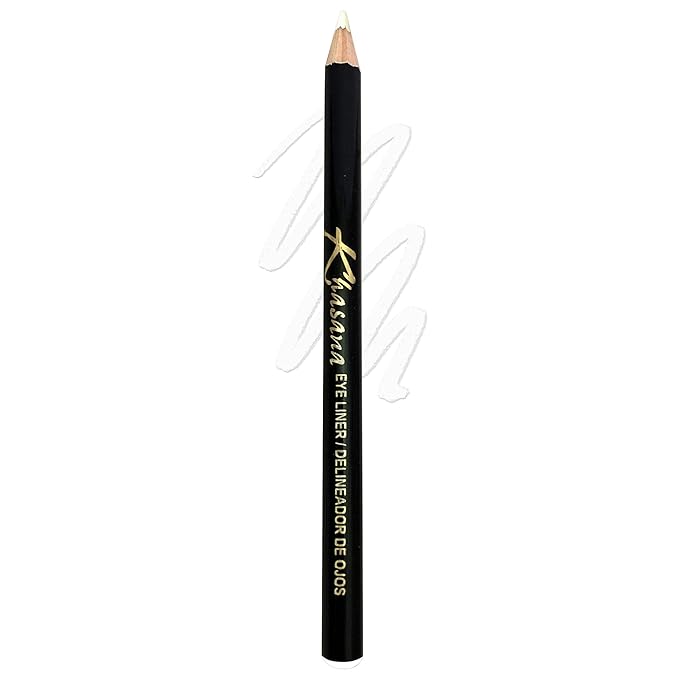 Eyeliner Pencil, Glide On, Waterproof, Ultra Smooth & Creamy Application, Long-Lasting, Matte Finish Versatility, Smudge-Proof, Ophthalmologist Tested, Cruelty Free & Vegan, #11 White