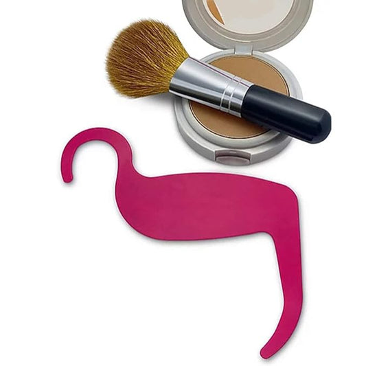 WOIWO 2 PCS (Random Color) Makeup And Eyebrow Trimming Template Beauty Dressing Thrush Foundation Modeling Tool