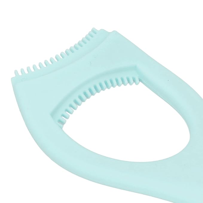 Silicone Stencil Makeup, Mascara Guard Upper Lower Eye Tape Lash Mascara Guard Applicator Eyelash Comb Cosmetic Tool,Detachable (Green)