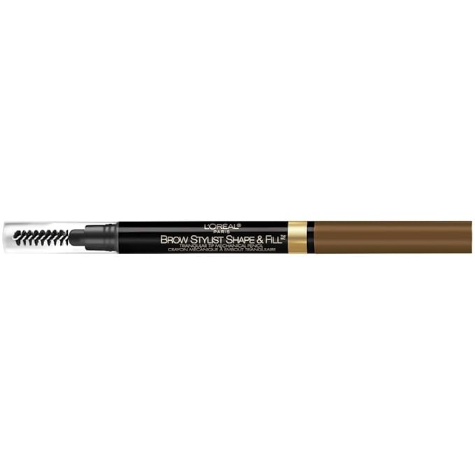 L'Oreal Paris Brow Stylist Shape & Fill Mechanical Eye Brow Makeup Pencil, Dark Blonde, 0.008 oz.