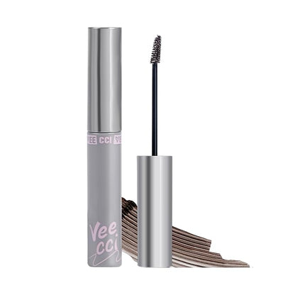 Waterproof Eyebrow Gel Mascara - Tinted, Smudge-Proof Formula for Women - Long-Wear Microblading Makeup with Ultra-Fine Precision Brush - Creamy Lightweight Tattoo Dye (Blonde)