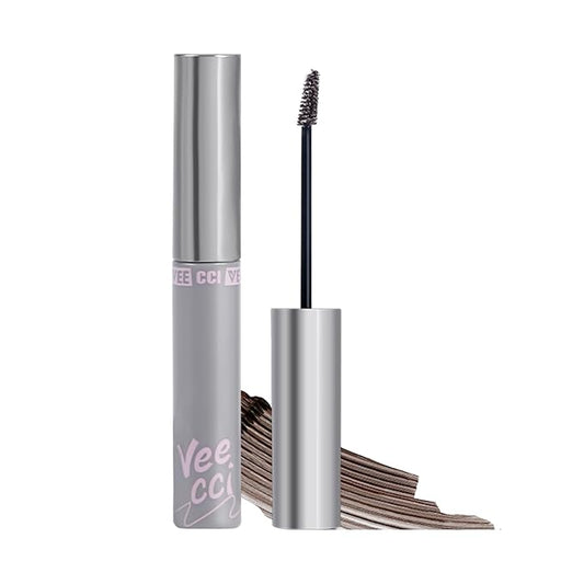 Waterproof Eyebrow Gel Mascara - Tinted, Smudge-Proof Formula for Women - Long-Wear Microblading Makeup with Ultra-Fine Precision Brush - Creamy Lightweight Tattoo Dye (Blonde)