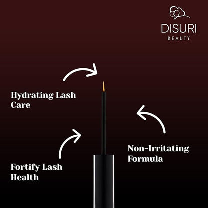 Lash Max Eye Lash Serum Growth (3ML) - Perfect for Everyday Use - Waterproof Eye Lash Serum with Advanced Formula - Safe and Gentle - Get Thicker and More Defined-Looking Lashes