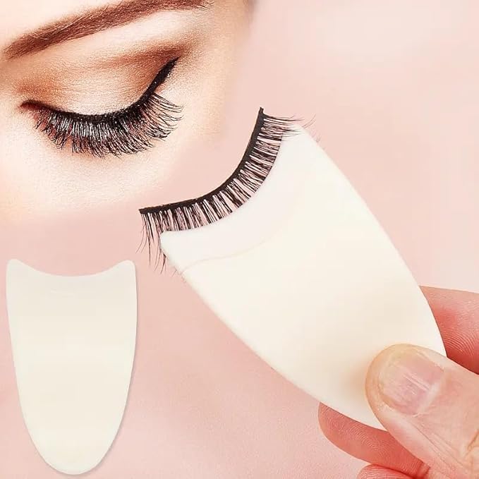 1Pieces 3 in 1 Eyelash Tools Mascara Shield,1PC Paste False Eyelash,10 Pcs Disposable Makeup Applicators, 1 Pairs Lower Eyelash Stamps Tool,1 Eyeshadow and Eyeliner Stencils Pad for Make Up Beginner