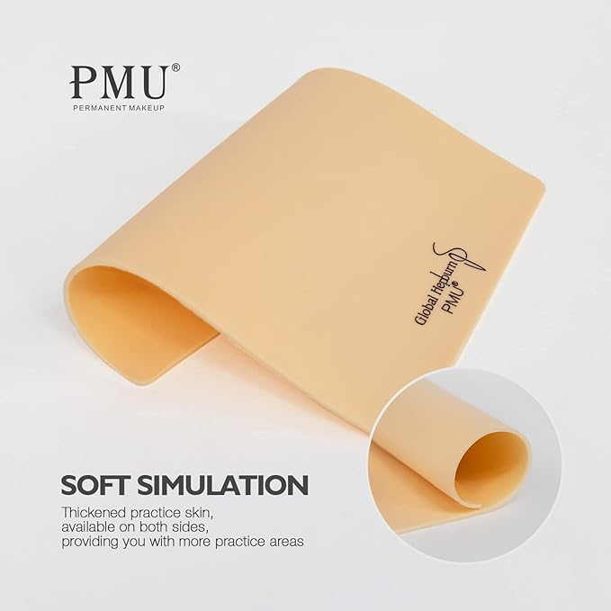 5pcs 3D Practice Skins Silicone Fake Skin for Lip Blush and Mapping Training