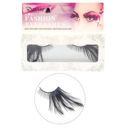 halloween Feather Eyelashes witch makeup Cat eyes Black tail Lashes extension wedding Show Halloween Cosplay Wedding false lashes drama theatre model Hand-made Luxury Fashion Fake Lashes