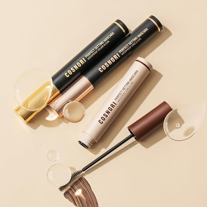 Volumizing Waterproof Mascara & Gentle Remover Bundle – Long-Lasting Volume Mascara, Quick & Easy Removal for Sensitive Eyes