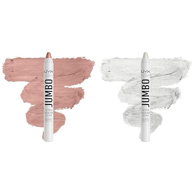 NYX PROFESSIONAL MAKEUP Jumbo Eye Pencil Bundle - Iced Latte and Cottage Cheese