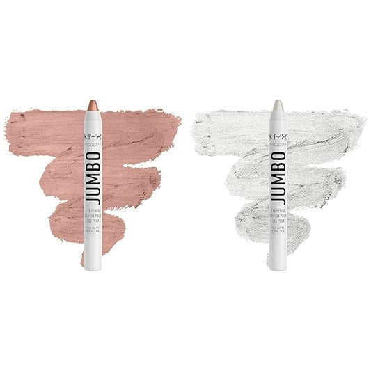 NYX PROFESSIONAL MAKEUP Jumbo Eye Pencil Bundle - Iced Latte and Cottage Cheese
