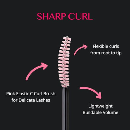 CLIO KILL LASH SUPERPROOF MASCARA 010 SHARP CURL Black