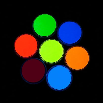 Bowitzki 30g Professional Face Paint Body Paint Water Based Face painting Makeup Safe for Kids and Adults Split Cake Single Color (Neon Green)