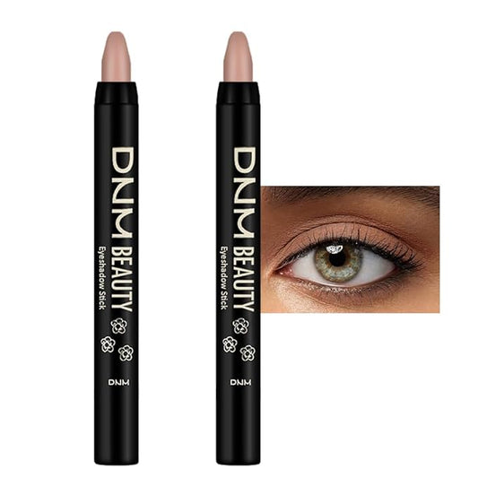 Kaely 2Pcs Cream Eyeshadow Sticks Set for Eyes Waterproof,Caramel Matte Eye shadow Stick Pencil Pen Bulk sombras en crema para ojos 30+30