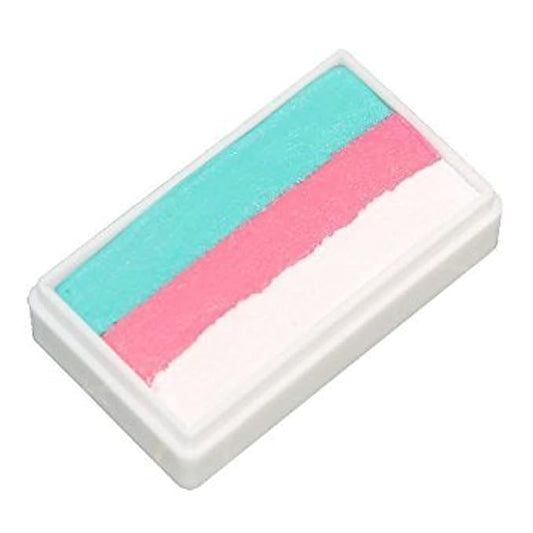TAG Face and Body Paint - 1 Stroke Split Cake 30g - Custom, Hibiscus