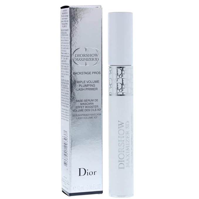 Dior Diorshow Maximizer 3D Lash Primer-Serum Triple Action 24H Wear Lash Care, 0.33 Ounce