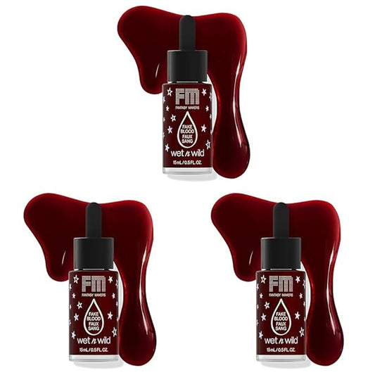 wet n wild Hallowen Fake Blood Fantasy Makers - Vampire's Dessert (Pack of 3)